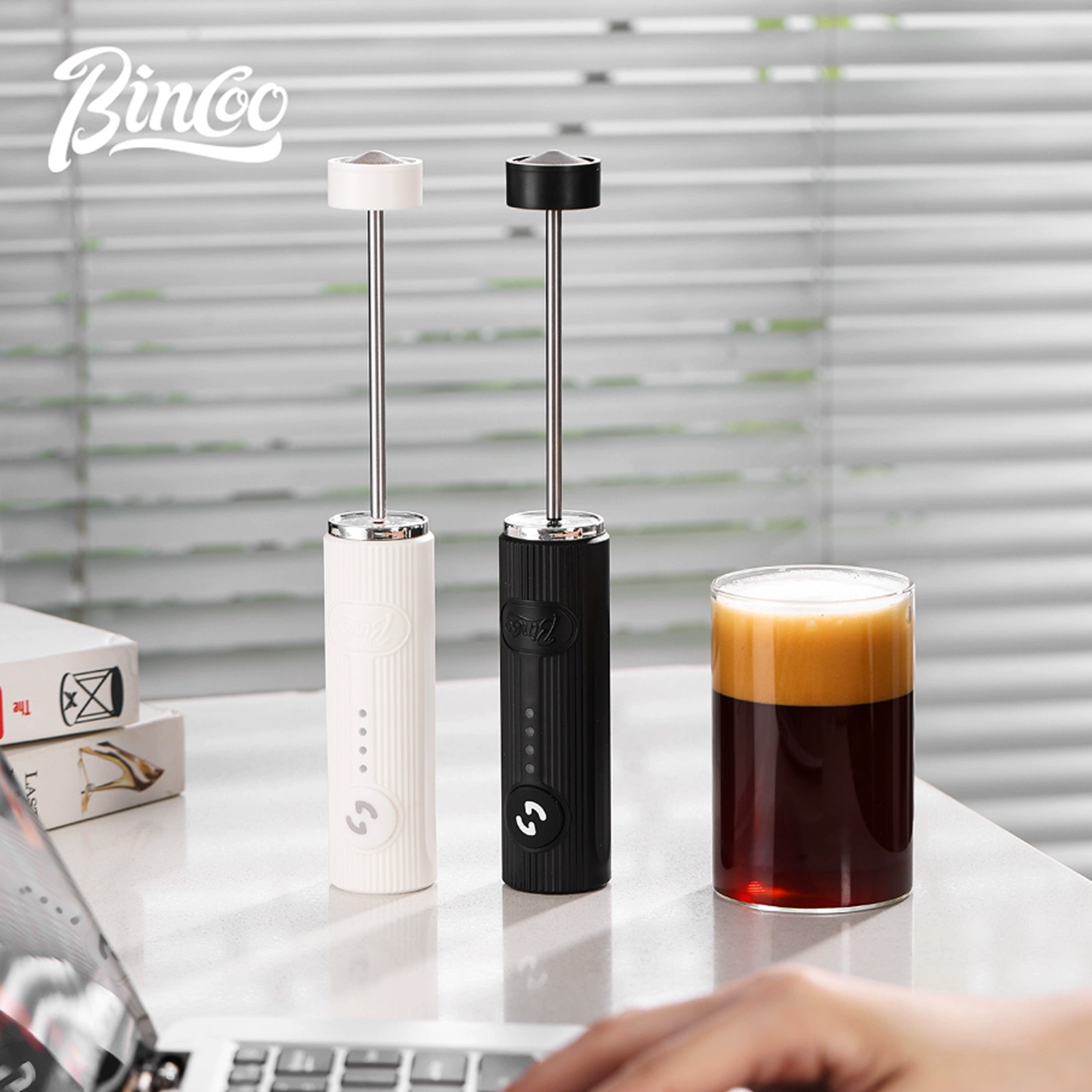 BINCOO Espuma de Café Elétrica - Electric Milk Frother Handheld avaliação e preço
