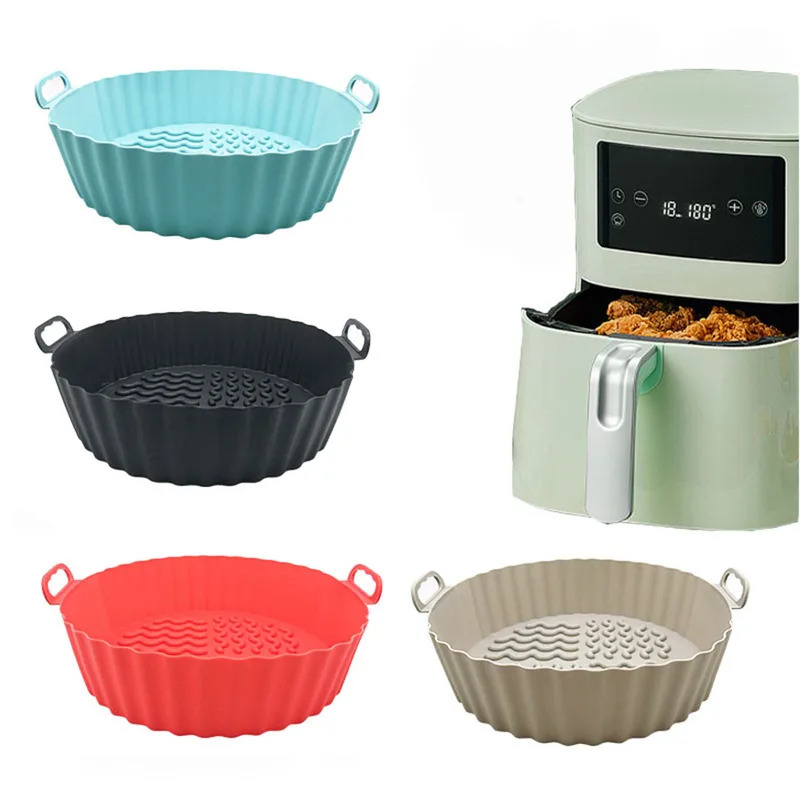 Fritadeira de ar forros de sil - Air Fryer Silicone Pot Liner avaliação e preço