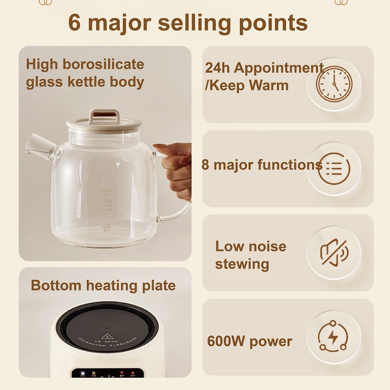 Chaleira Elétrica Multifuncion - Electric Kettle Temperature Control avaliação e preço